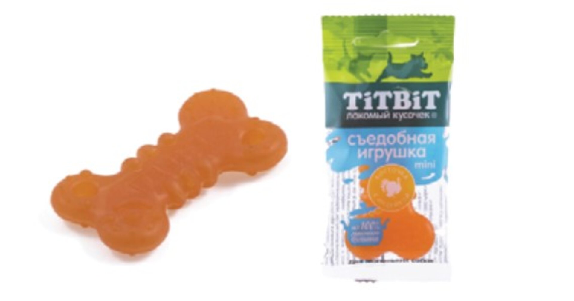 TiTBiT ტიტბიტი - საკვები სათამაშო ინდაურის ხორცით