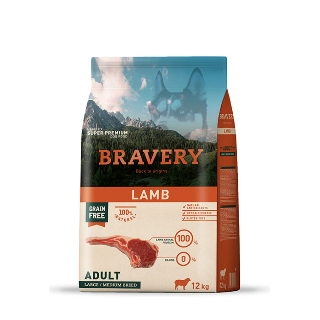 Bravery ბრეივერი-ძაღლის საკვები 